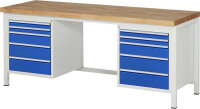 RAU Werkbank höhenverstellbar 8184A1,...