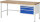 RAU Werkbank höhenverstellbar 8226A1, B2000xT700xH840-1040mm, 3xSchublade-VA, 13-8226A1-207B4H.11