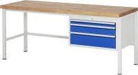 RAU Werkbank 8226A1, B2000xT700xH840mm, 3xSchublade-VA,...