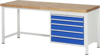 RAU Werkbank höhenverstellbar 8271A1,...