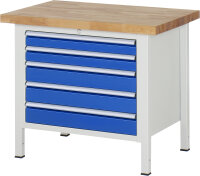 RAU Werkbank höhenverstellbar 8271A2,...