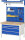 RAU Werkbank höhenverstellbar 8323A2, B1250xT700xH840-1040mm, 2xSchublade-VA, 13-8323A2-127B4H.11