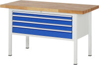 RAU Werkbank höhenverstellbar 8332A2,...