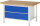 RAU Werkbank höhenverstellbar 8355A2, B1500xT900xH840-1040mm, 2xSchublade-VA, 13-8355A2-159B4H.11