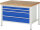RAU Werkbank höhenverstellbar 8361A2, B1250xT900xH840-1040mm, 4xSchublade-VA, 13-8361A2-129B4H.11