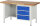 RAU Werkbank 8452A2, B1500xT700xH840mm, 3xSchublade-VA, 13-8452A2-157B4S.11