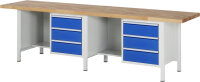 RAU Werkbank höhenverstellbar 8452A2,...