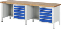 RAU Werkbank höhenverstellbar 8454A2,...