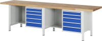 RAU Werkbank höhenverstellbar 8454A2,...