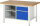RAU Werkbank 8461A2, B1500xT900xH840mm, 1xSchublade-VA, 1xTür, 13-8461A2-159B4S.11