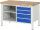 RAU Werkbank 8463A2, B1250xT700xH840mm, 4xSchublade-VA, 13-8463A2-127B4S.11