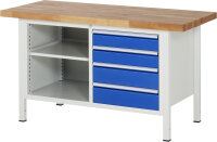 RAU Werkbank höhenverstellbar 8463A2,...