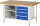 RAU Werkbank 8463A2, B1500xT900xH840mm, 4xSchublade-VA, 13-8463A2-159B4S.11