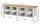 RAU Werkbank 8463A2, B2500xT700xH840mm, 8xSchublade-VA, 13-8463A2-257B4S.11