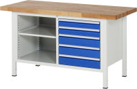 RAU Werkbank höhenverstellbar 8464A2,...