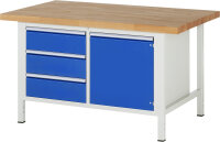 RAU Werkbank höhenverstellbar 8468A2,...