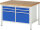 RAU Werkbank höhenverstellbar 8469A2, B1250xT900xH840-1040mm, 4xSchublade-VA, 2xTür, 13-8469A2-129B4H.11