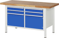 RAU Werkbank höhenverstellbar 8469A2,...