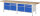 RAU Werkbank 8472A2, B3000xT700xH840mm, 10xSchublade-VA, 13-8472A2-307B4S.11