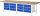 RAU Werkbank 8473A2, B3000xT900xH840mm, 12xSchublade-VA, 13-8473A2-309B4S.11