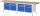 RAU Werkbank 8474A2, B3000xT700xH840mm, 12xSchublade-VA, 13-8474A2-307B4S.11