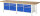RAU Werkbank 8474A2, B3000xT900xH840mm, 12xSchublade-VA, 13-8474A2-309B4S.11