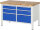 RAU Werkbank höhenverstellbar 8475A2, B1250xT700xH840-1040mm, 6xSchublade-VA, 13-8475A2-127B4H.11