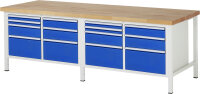 RAU Werkbank höhenverstellbar 8476A2,...
