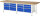 RAU Werkbank 8476A2, B3000xT900xH840mm, 14xSchublade-VA, 13-8476A2-309B4S.11