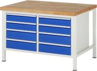 RAU Werkbank höhenverstellbar 8477A2,...