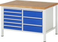 RAU Werkbank höhenverstellbar 8479A2,...