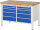 RAU Werkbank 8480A2, B1250xT700xH840mm, 10xSchublade-VA, 13-8480A2-127B4S.11
