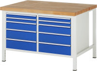 RAU Werkbank höhenverstellbar 8480A2,...