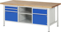 RAU Werkbank 8562A2, B2000xT900xH840mm, 3xSchublade-VA,...
