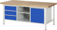 RAU Werkbank 8563A2, B2000xT900xH840mm, 3xSchublade-VA,...