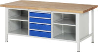 RAU Werkbank 8566A2, B2000xT900xH840mm, 4xSchublade-VA,...