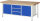 RAU Werkbank 8569A2, B2000xT900xH840mm, 3xSchublade-VA, 2xTür, 13-8569A2-209B4S.11