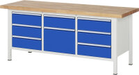 RAU Werkbank höhenverstellbar 8571A2,...