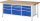 RAU Werkbank 8576A2, B2000xT900xH840mm, 10xSchublade-VA, 13-8576A2-209B4S.11