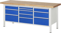 RAU Werkbank höhenverstellbar 8578A2,...
