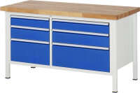 RAU Werkbank höhenverstellbar 8652A2,...