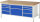RAU Werkbank 8755A2, B2000xT900xH840mm, 10xSchublade-VA, 13-8755A2-209B4S.11