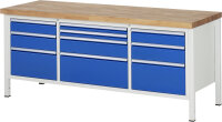 RAU Werkbank höhenverstellbar 8756A2,...