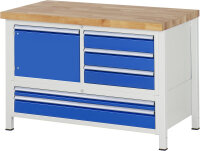 RAU Werkbank höhenverstellbar 8932A2,...
