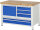 RAU Werkbank 8932A2, B1250xT700xH840mm, 5xSchublade-VA, 1xTür, 13-8932A2-127B4S.11