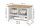 RAU Werkbank 8932A2, B1250xT700xH840mm, 5xSchublade-VA, 1xTür, 13-8932A2-127B4S.11