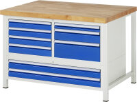 RAU Werkbank höhenverstellbar 8933A2,...