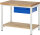 RAU Werkbank 8001I7, B1000xT700xH840mm, Ablageboden Buche, 1xSchublade-TA, 03-8001I7-107R4S.11