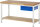 RAU Werkbank 8001I7, B1500xT700xH840mm, Ablageboden Buche, 1xSchublade-TA, 03-8001I7-157R4S.11