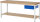 RAU Werkbank 8001I7, B2000xT700xH840-1040mm, Ablageboden Buche, 1xSchublade-TA, 03-8001I7-207R4H.11